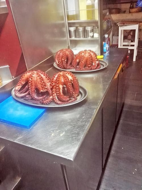 Plato de cocina gallega - Restaurante Casa O Gurés