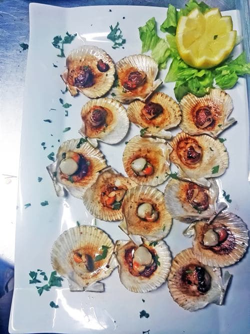 Plato de cocina gallega - Restaurante Casa O Gurés