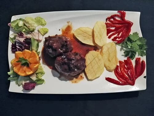Plato de cocina gallega - Restaurante Casa O Gurés